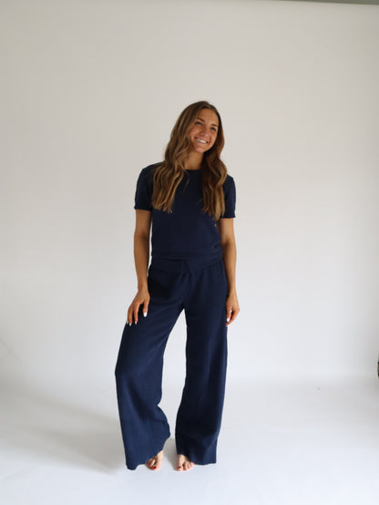 Off Duty Lounge Set - Navy