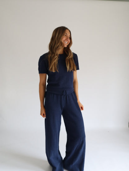 Off Duty Lounge Set - Navy